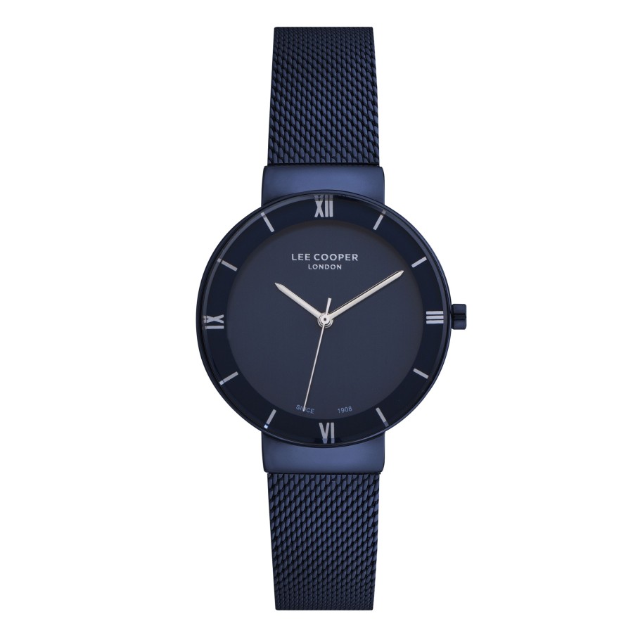 Accessories Penningtons | Lee Cooper-Women'S Blue 34.5Mm Watch W/Blue Dial - Penningtons