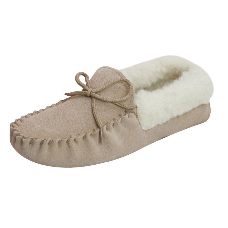 Shoes Penningtons | Eastern Counties Leather - Womens/Ladies Soft Sole Sheepskin Moccasins - Penningtons