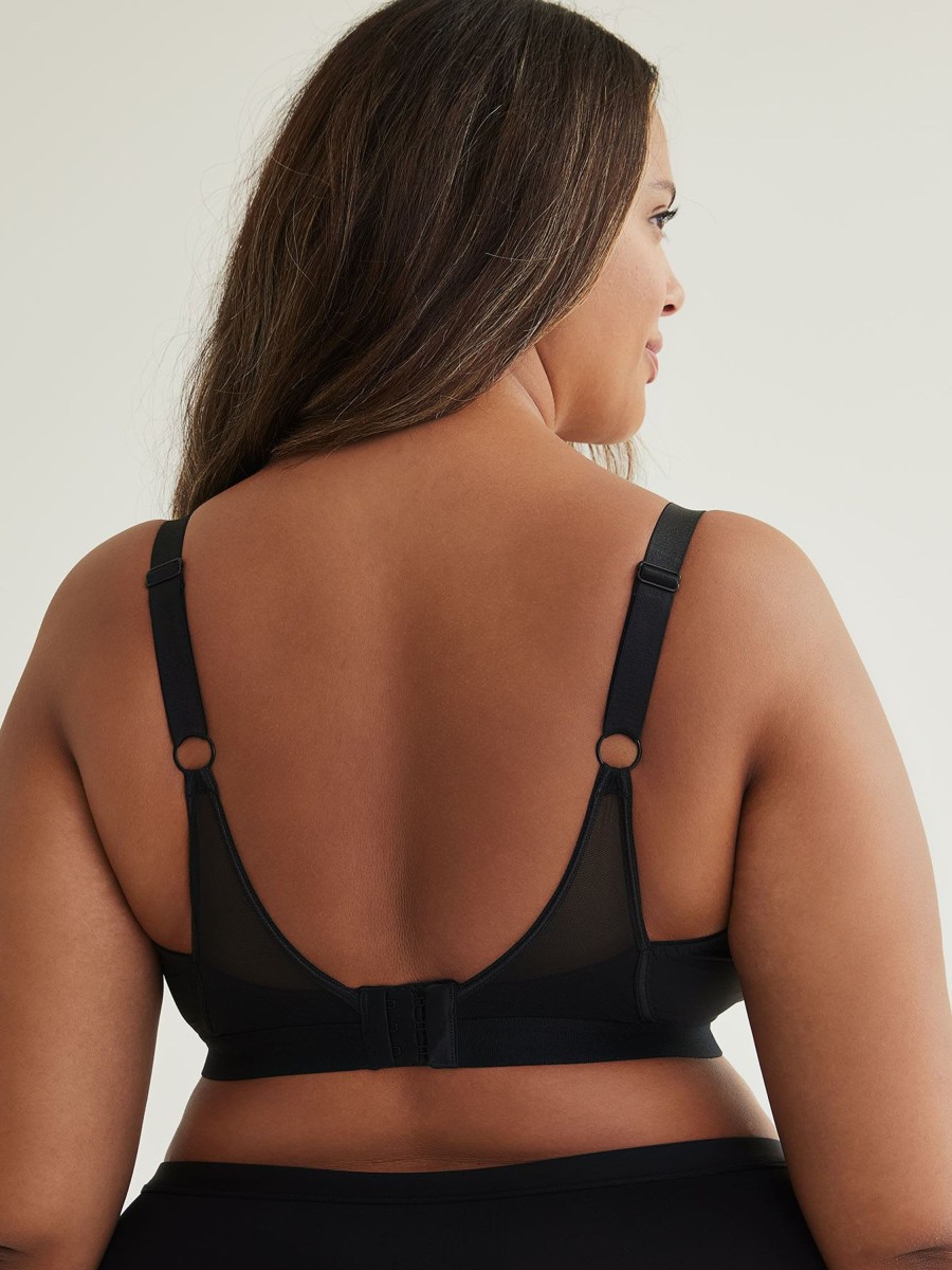 Lingerie Penningtons | Wireless Mesh And Microfibre Bralette - Curvy Kate