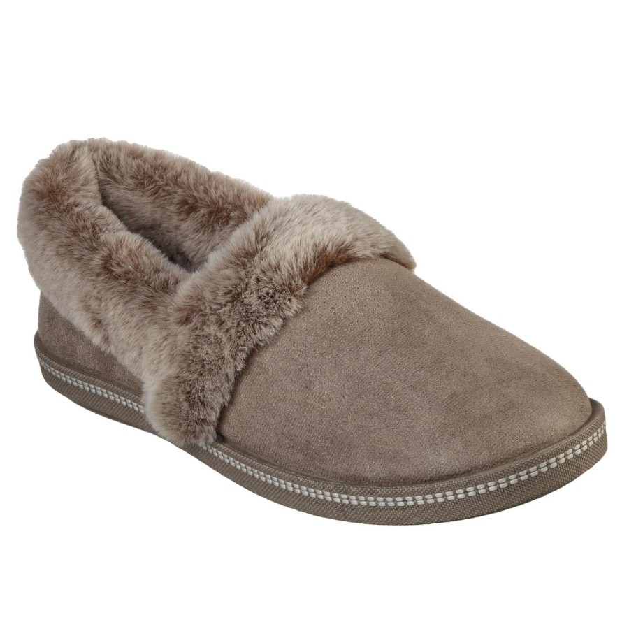 Shoes Penningtons | Skechers - Womens Fur Lined Slipper - Penningtons