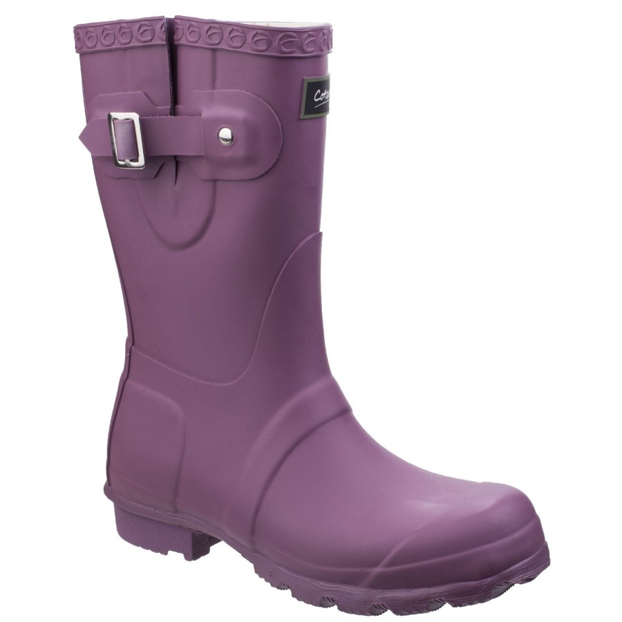 Shoes Penningtons | Cotswold - Womens/Ladies Windsor Short Waterproof Pull On Rain Boots - Penningtons