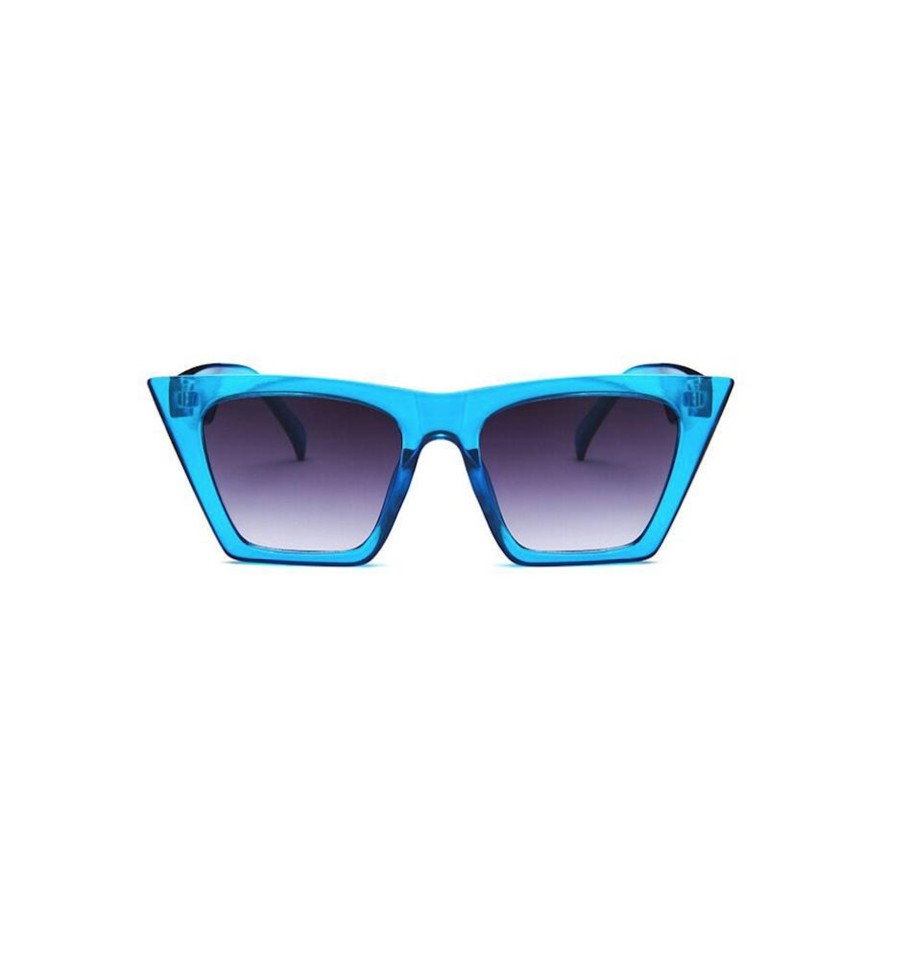 Accessories Penningtons | Bright Blue Squared Sunglasses- Don'T Ask - Penningtons