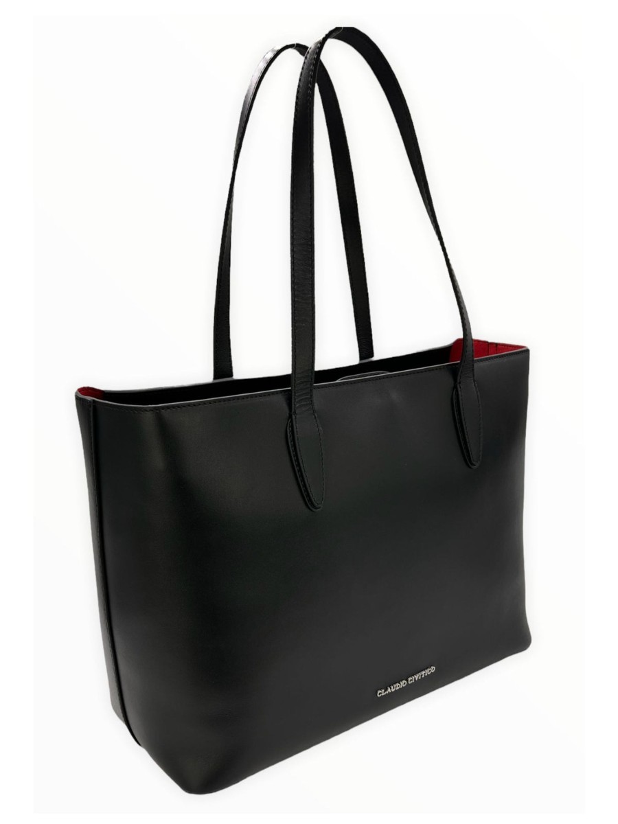 Accessories Penningtons | Claudio Civitico - Leather Tote Purse - Penningtons