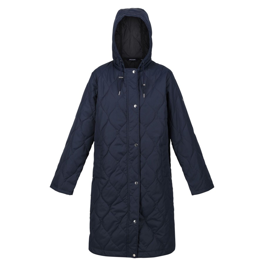 Clothing Penningtons | Regatta - Womens/Ladies Jaycee Quilted Hooded Jacket - Penningtons