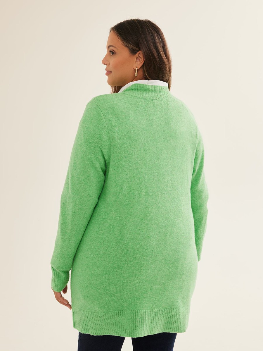 Clothing Penningtons | Tunic Length Cardigan With Front Pockets