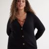 Clothing Penningtons | Buttoned Down Cardigan With Pointelle Stitches