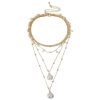 Accessories Penningtons | Imitation Pearl & Goldtone Layered Necklace - Don'T Ask - Penningtons