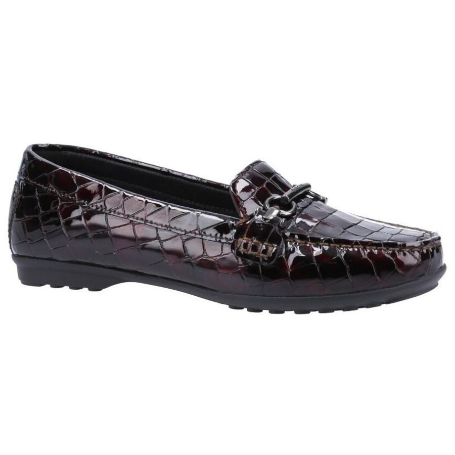 Shoes Penningtons | Geox - Womens/Ladies Elidia Leather Moccasins - Penningtons