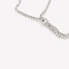 Accessories Penningtons | Two-Layer Silver Rhinestone Necklace - Addition Elle