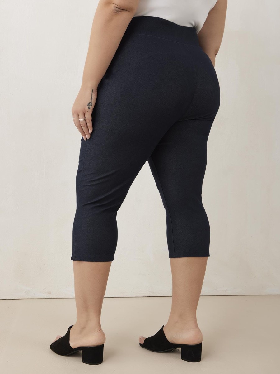 Clothing Penningtons | Basic Denim Capri Legging - Penn. Essentials