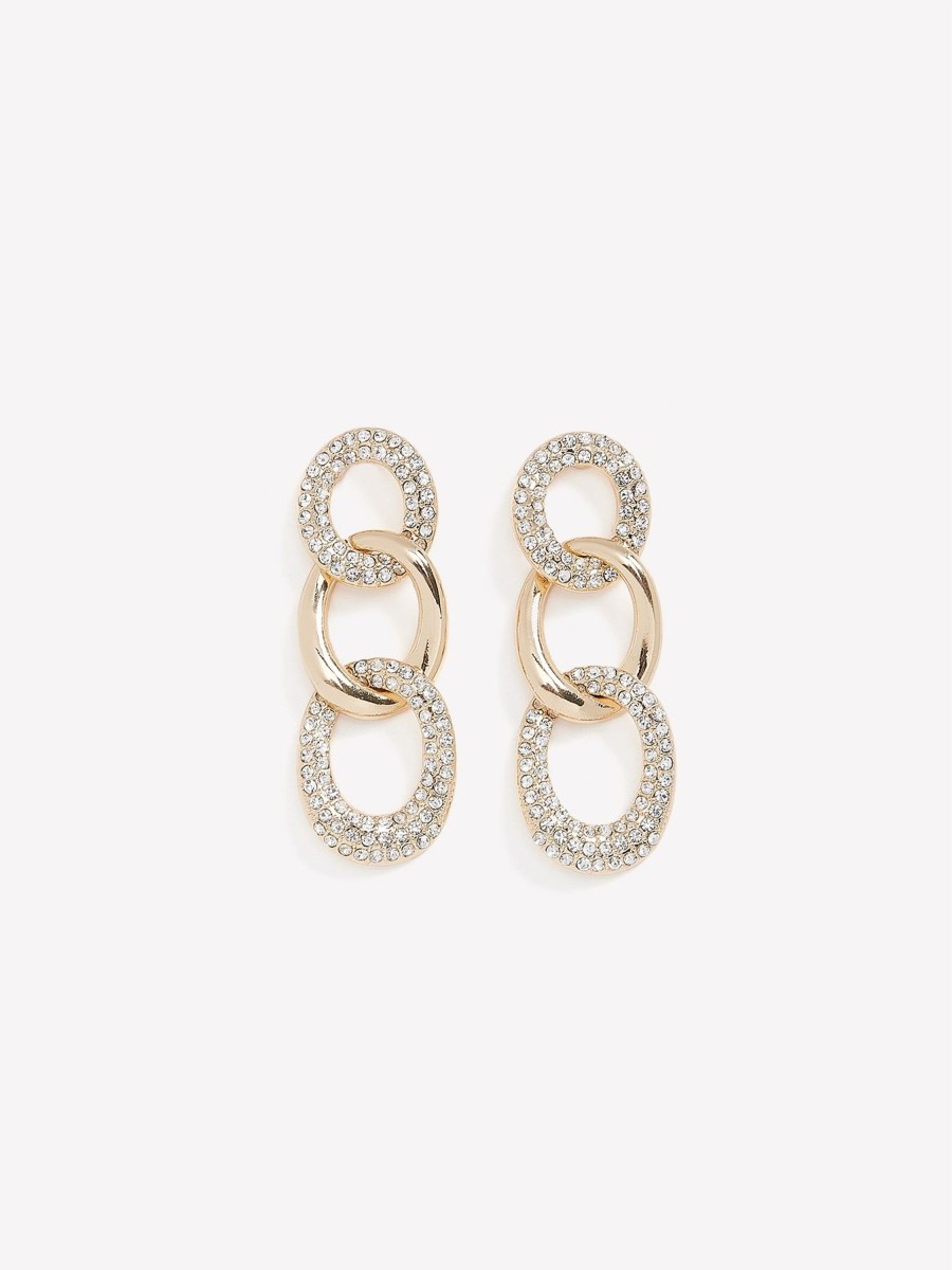 Accessories Penningtons | Chunky Triple Link Drop Earrings