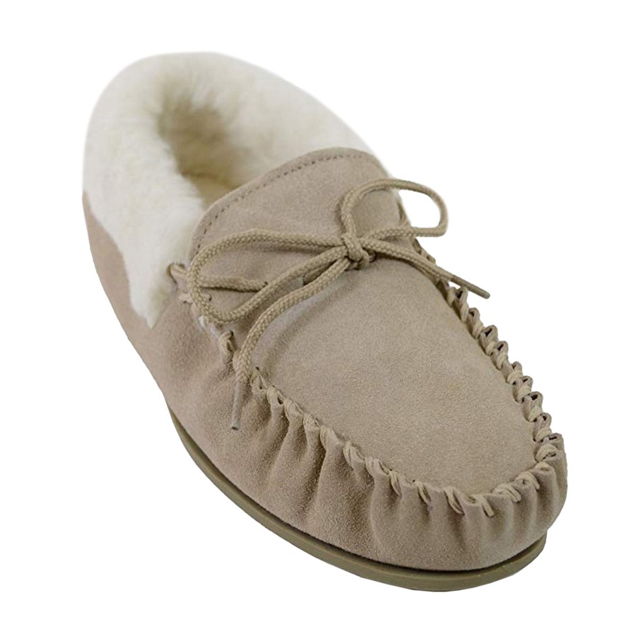 Shoes Penningtons | Eastern Counties Leather - Womens/Ladies Hard Sole Wool Lined Moccasins - Penningtons