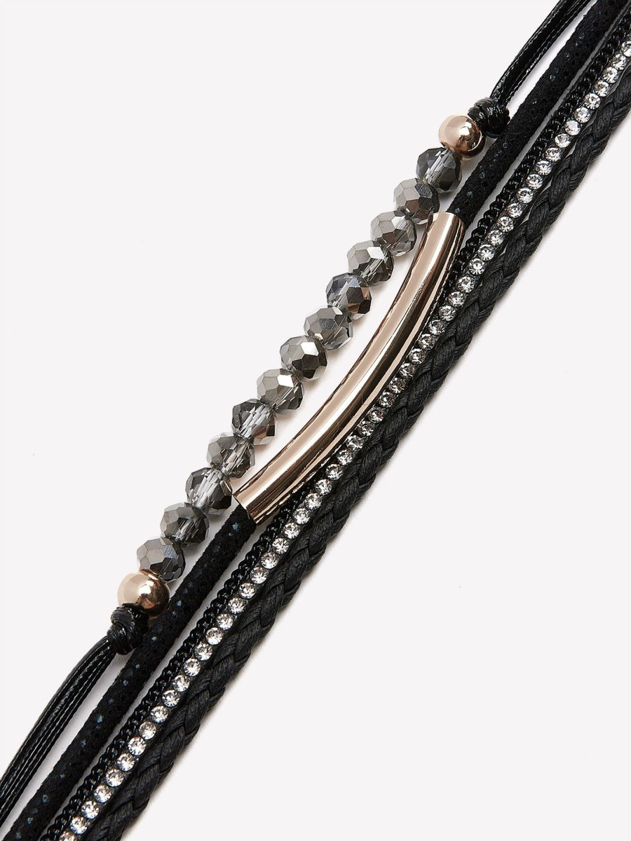 Accessories Penningtons | Beaded Bracelet With Magnetic Closure