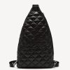 Accessories Penningtons | Black Quilted Back Pack - Active Zone