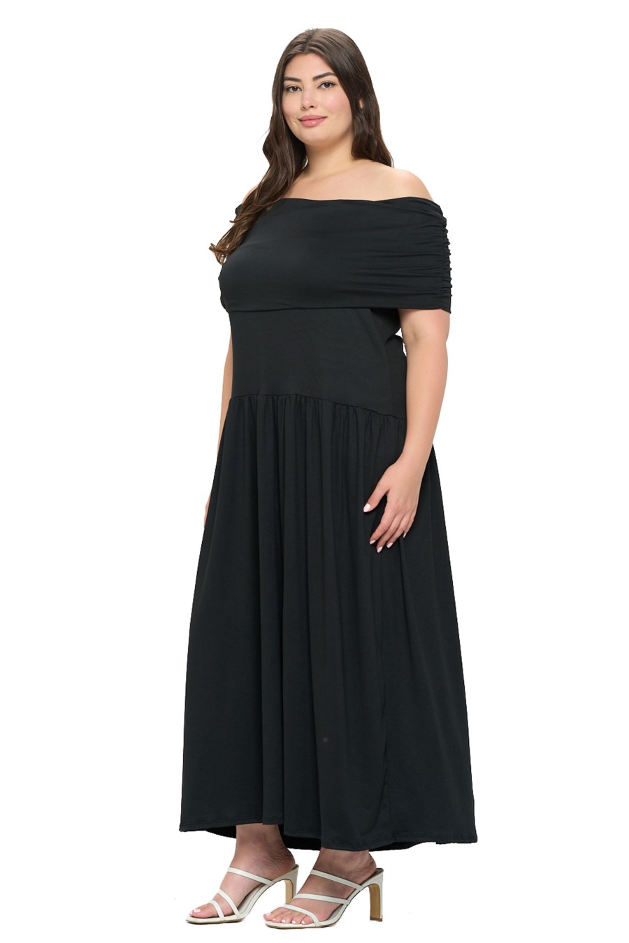 Clothing Penningtons | Hayek Off Shoulder Maxi Dress - L I V D - Penningtons