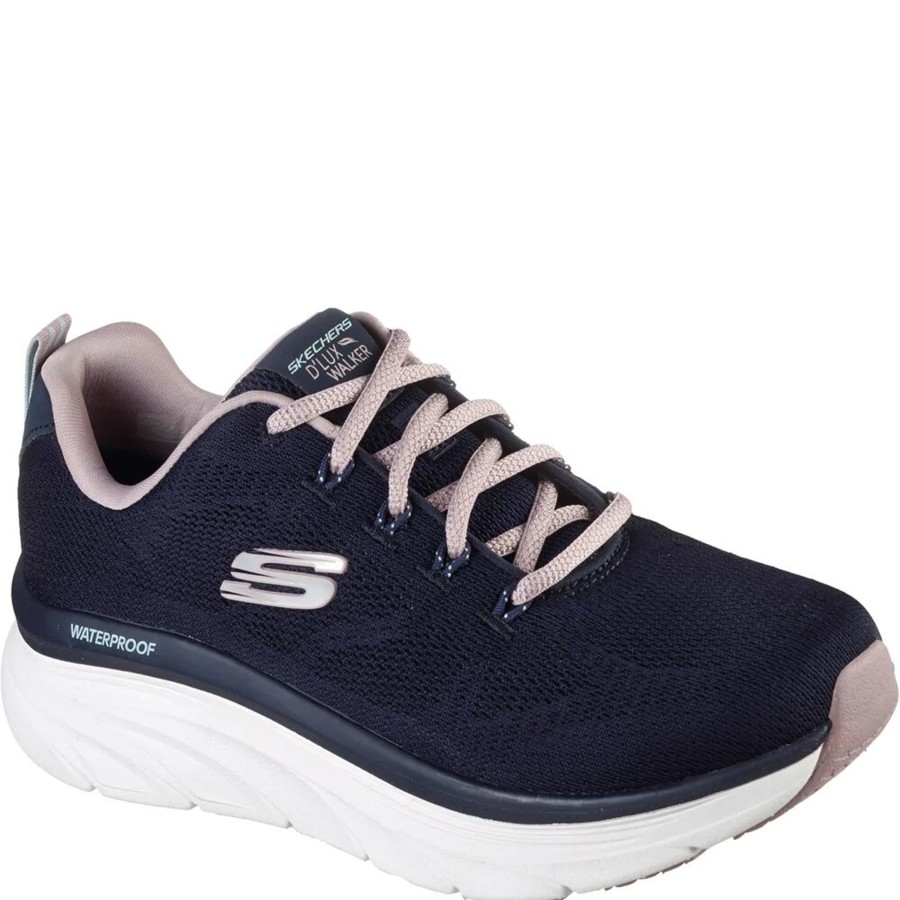 Shoes Penningtons | Skechers - Womens/Ladies D Lux Walker Get Oasis Sneakers - Penningtons