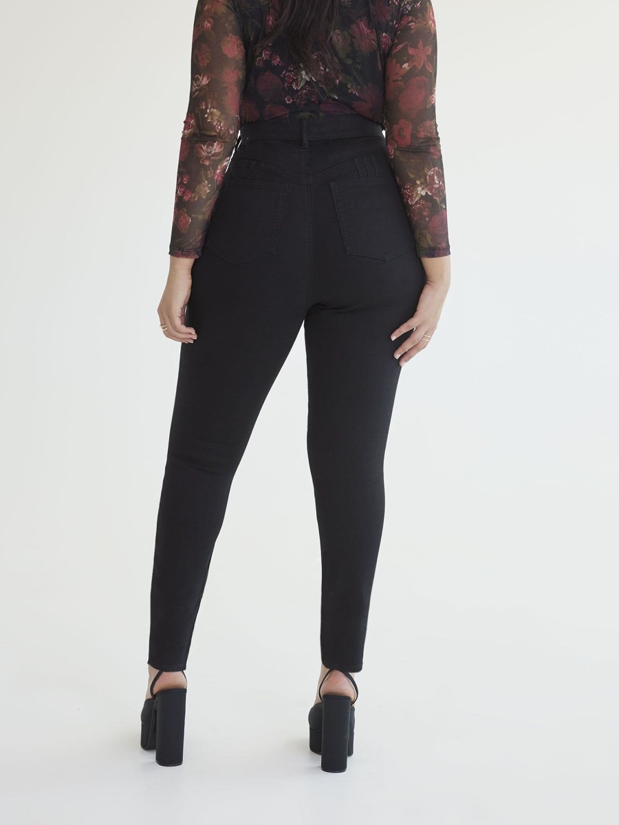 Clothing Penningtons | Responsible, Curvy-Fit Jeggings, Black - Addition Elle