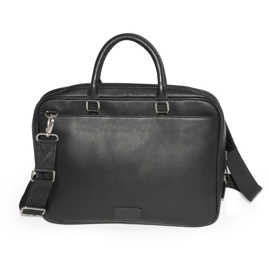 Accessories Penningtons | Club Rochelier Slim Open Flap Briefcase With Top Handles - Penningtons