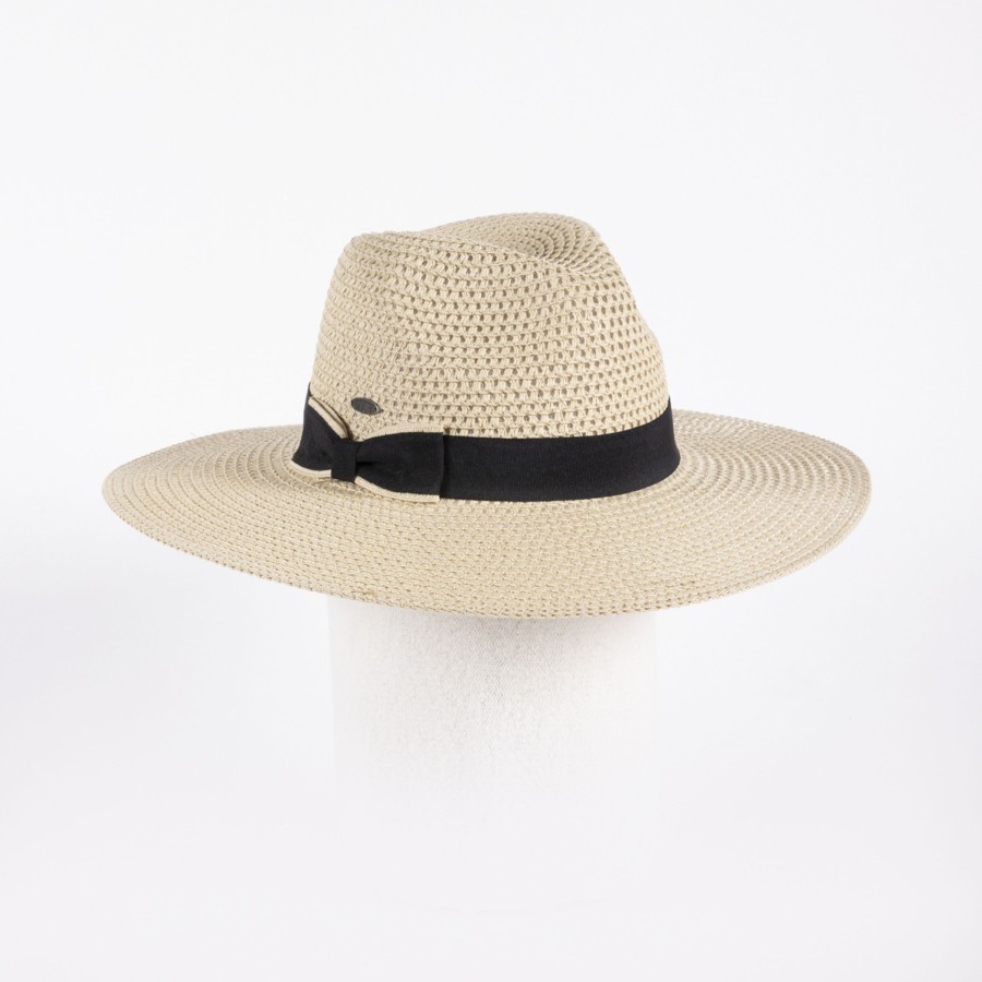 Accessories Penningtons | Canadian Hat 1918 - Fabula- Large Fedora With Grosgrain Ribbon - Penningtons