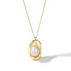 Accessories Penningtons | Classicharms-Gold Molten Pearl Pendant Necklace - Penningtons