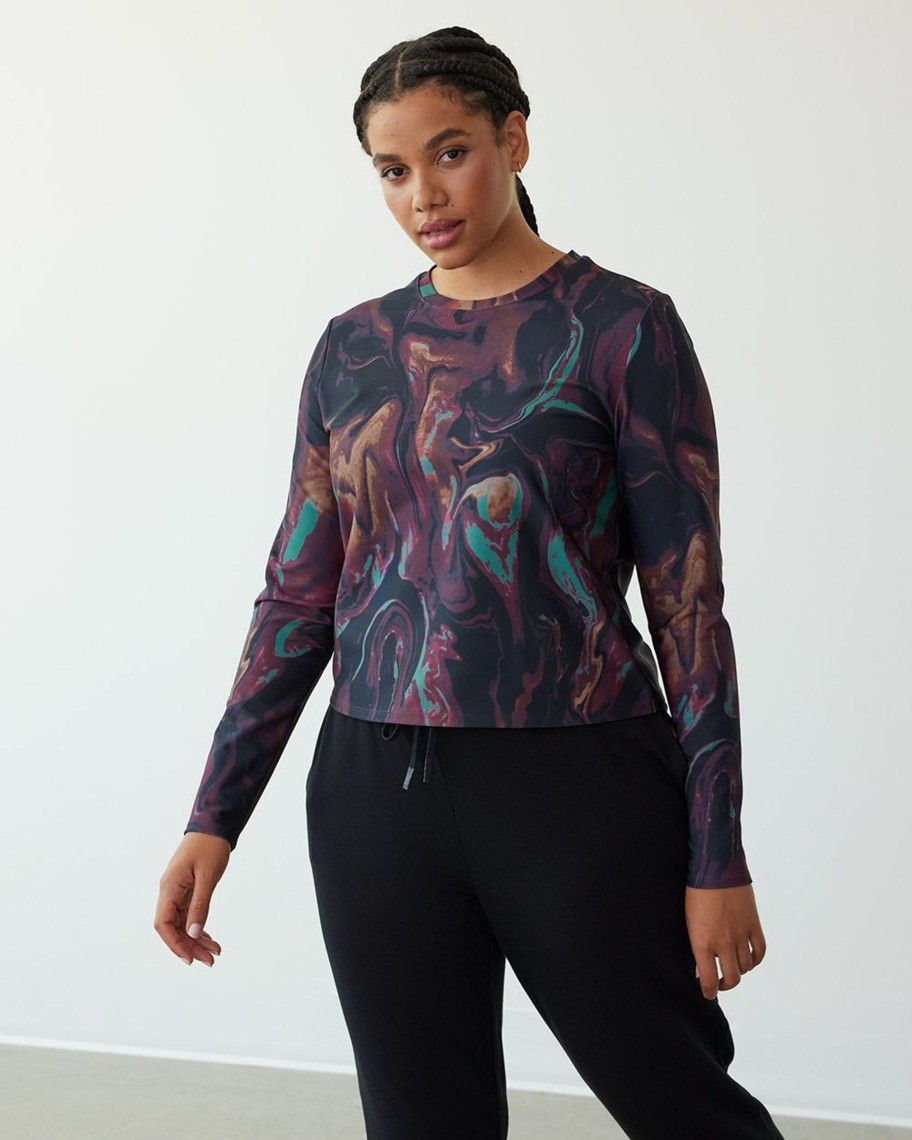 Clothing Penningtons | Long-Sleeve Crew-Neck Top, Hyba | Regular