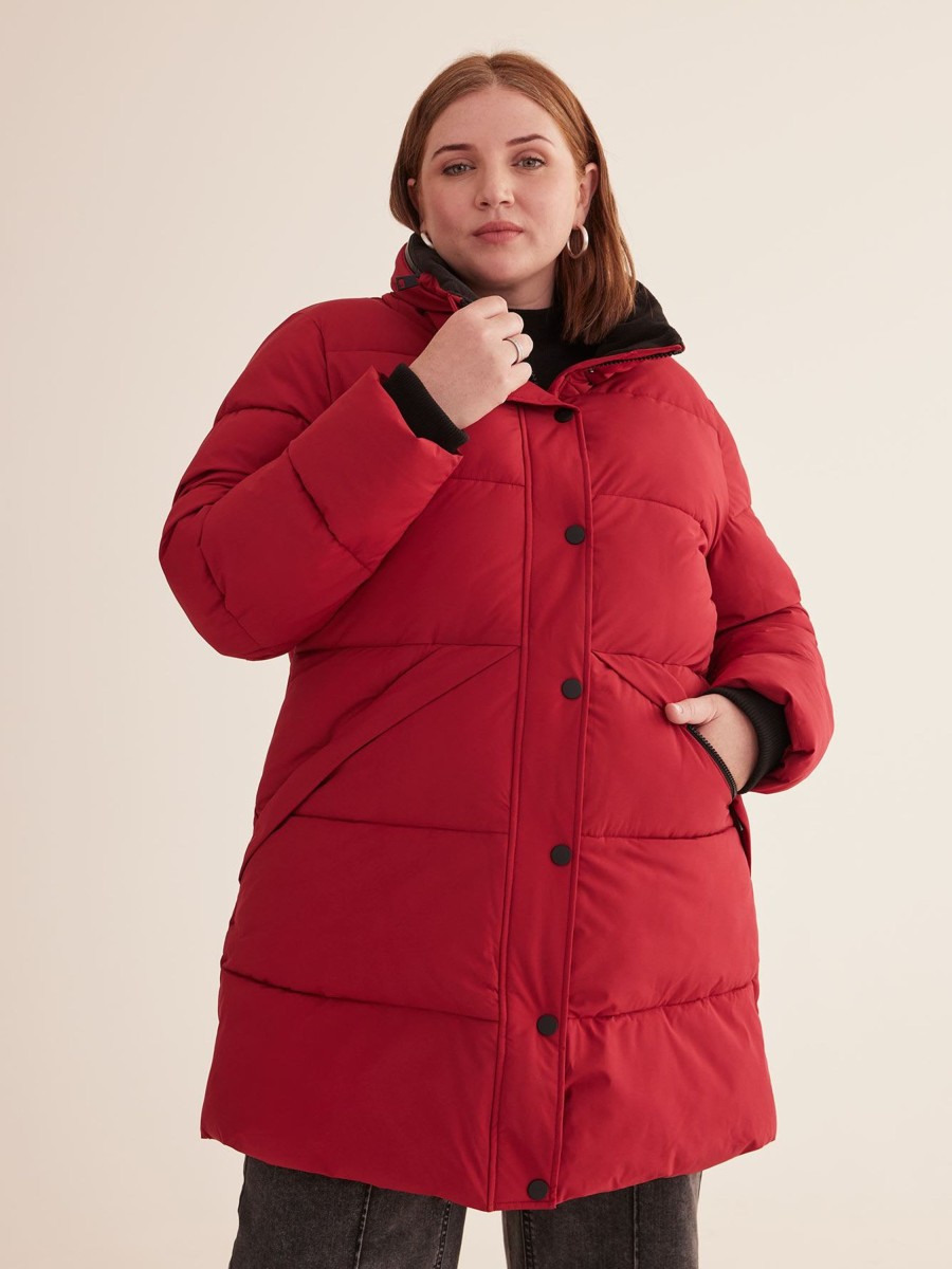 Clothing Penningtons | Responsible, Puffer Jacket With Hidden Hood