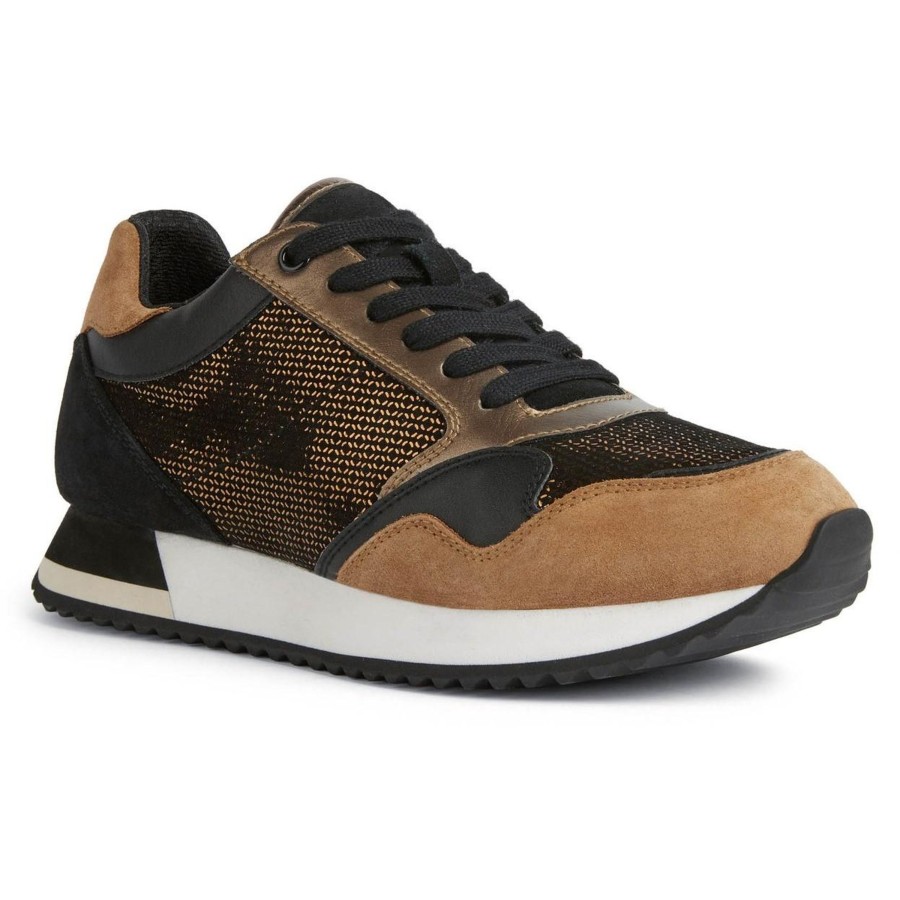 Shoes Penningtons | Geox - Womens/Ladies Doralea Leather Sneakers - Penningtons