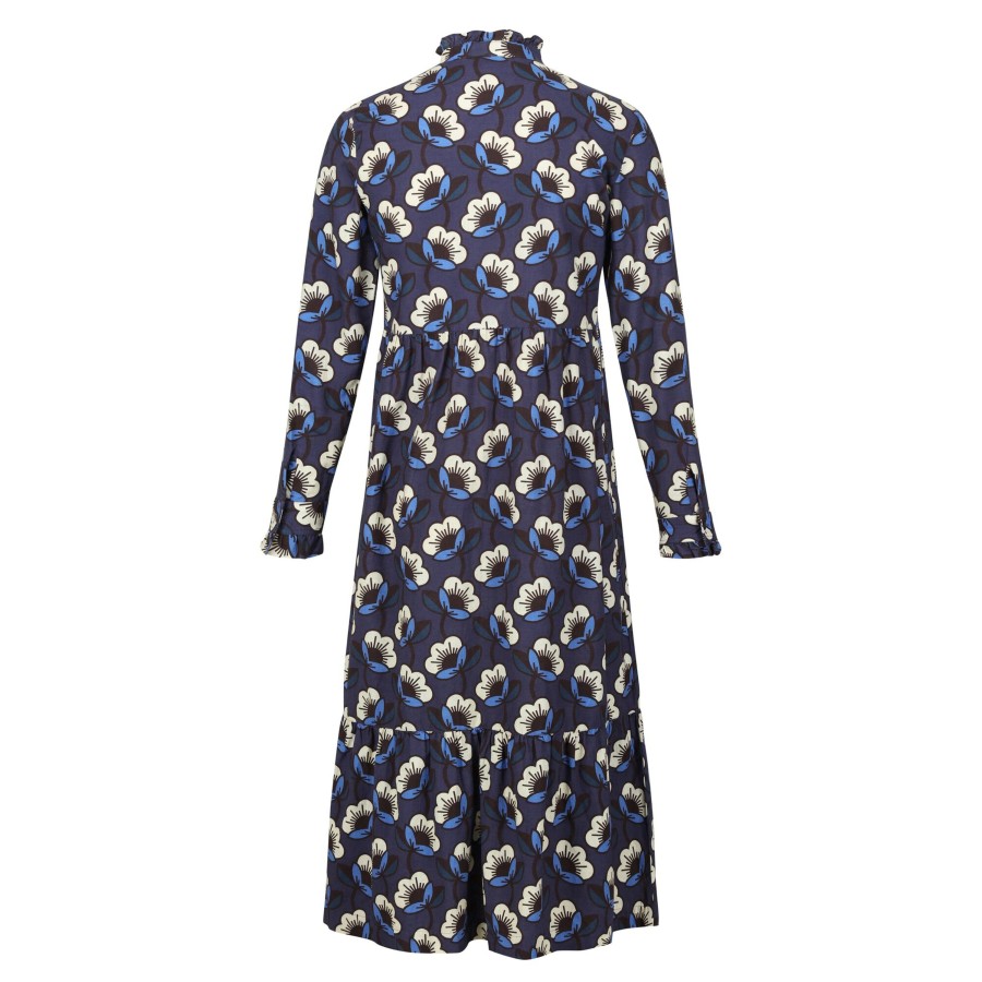 Clothing Penningtons | Regatta - Womens/Ladies Orla Kiely Passion Flower Midi Dress - Penningtons