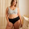 Lingerie Penningtons | Front Closure Wireless Heather Cotton Bra - Tivoglio