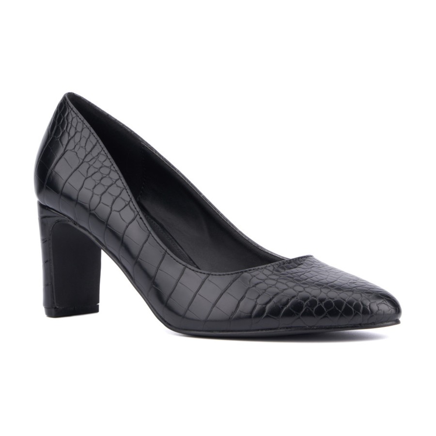 Shoes Penningtons | Women'S Hope Pump Heel -Wide Width - Penningtons