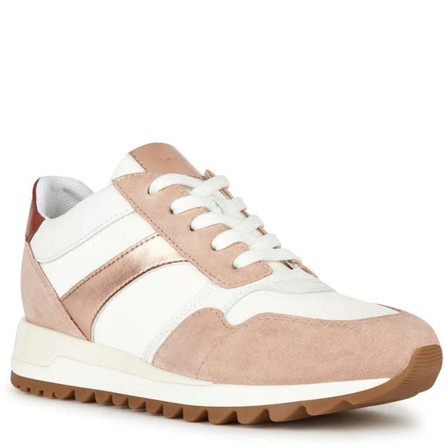 Shoes Penningtons | Geox - Womens/Ladies D Tabelya A Leather Sneakers - Penningtons