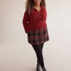 Clothing Penningtons | Plaid Tweed Mini Skirt