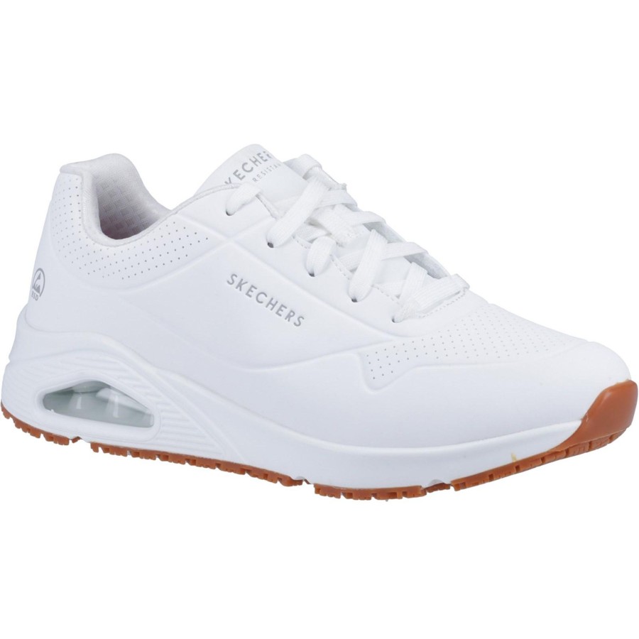 Shoes Penningtons | Skechers - Womens/Ladies Uno Sr Work Relaxed Fit Safety Shoes - Penningtons