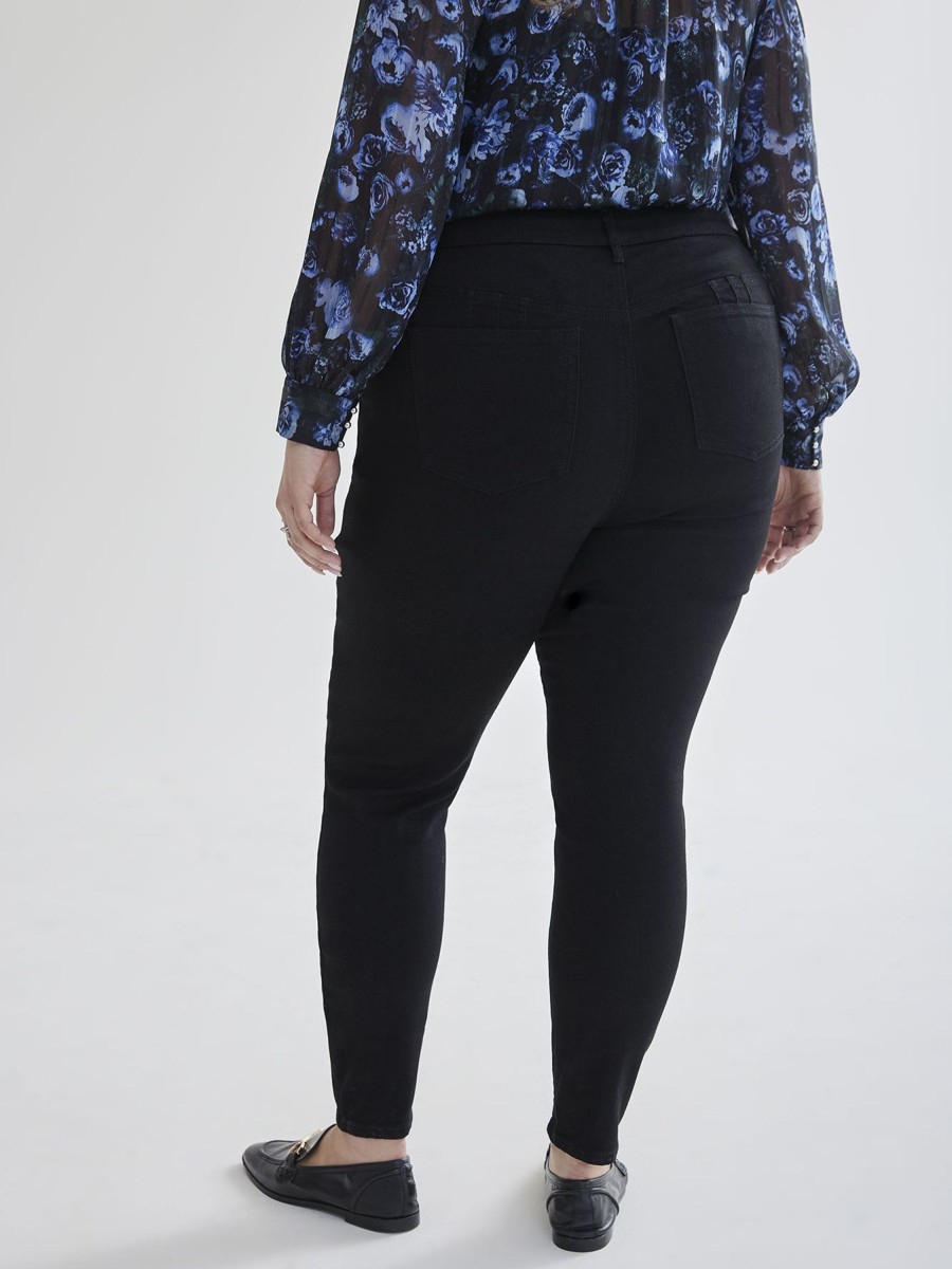 Addition Elle Penningtons Bottoms | Responsible, Black Curvy Jeggings - Addition Elle