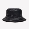 Accessories Penningtons | Black Faux-Fur Reversible Bucket Hat