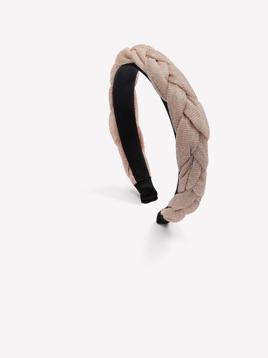 Accessories Penningtons | Pink Braided Headband - Addition Elle