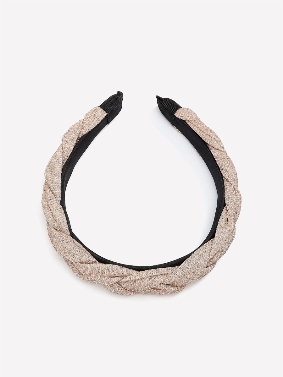 Accessories Penningtons | Pink Braided Headband - Addition Elle