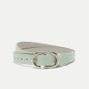 Accessories Penningtons | Denim Belt With Open Oval Buckle