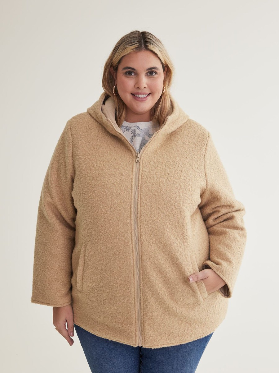 Clothing Penningtons | Responsible, Reversible Sherpa/Puffer Coat