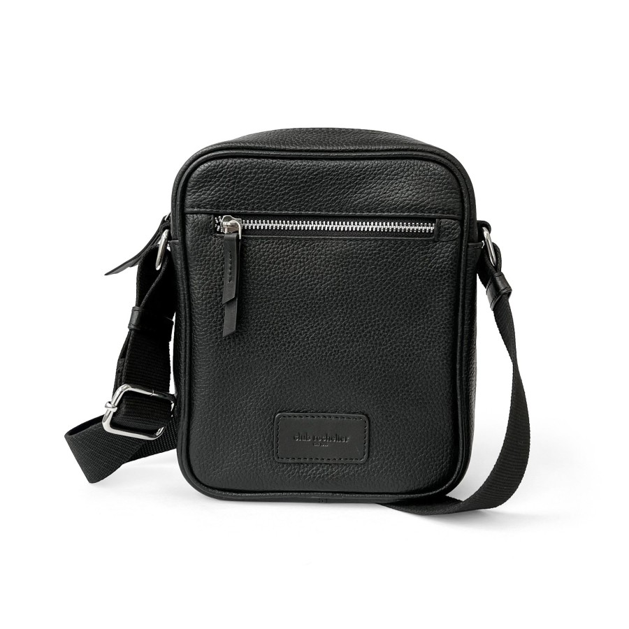 Accessories Penningtons | Club Rochelier Unisex Leather Top Zipper Crossbody - Penningtons