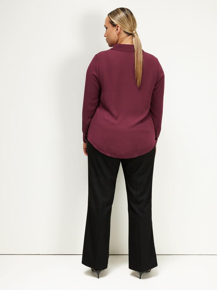 Clothing Penningtons | Responsible, Silky Buttoned Down Shirt - Addition Elle