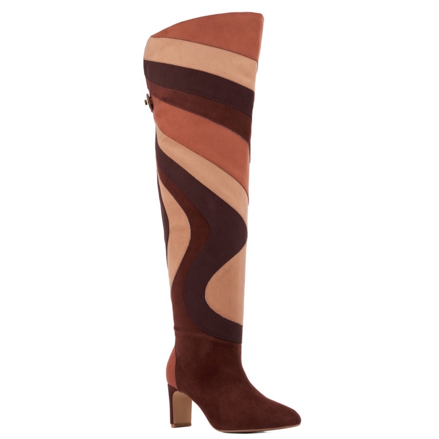 Shoes Penningtons | Women'S Harmonia Thigh High Boot - Wide Width - Penningtons