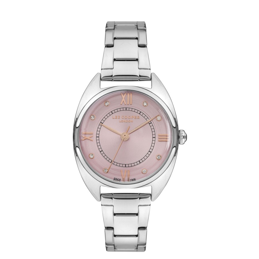 Accessories Penningtons | Lee Cooper-Women'S Silver 33Mm Watch W/Silver Dial - Penningtons