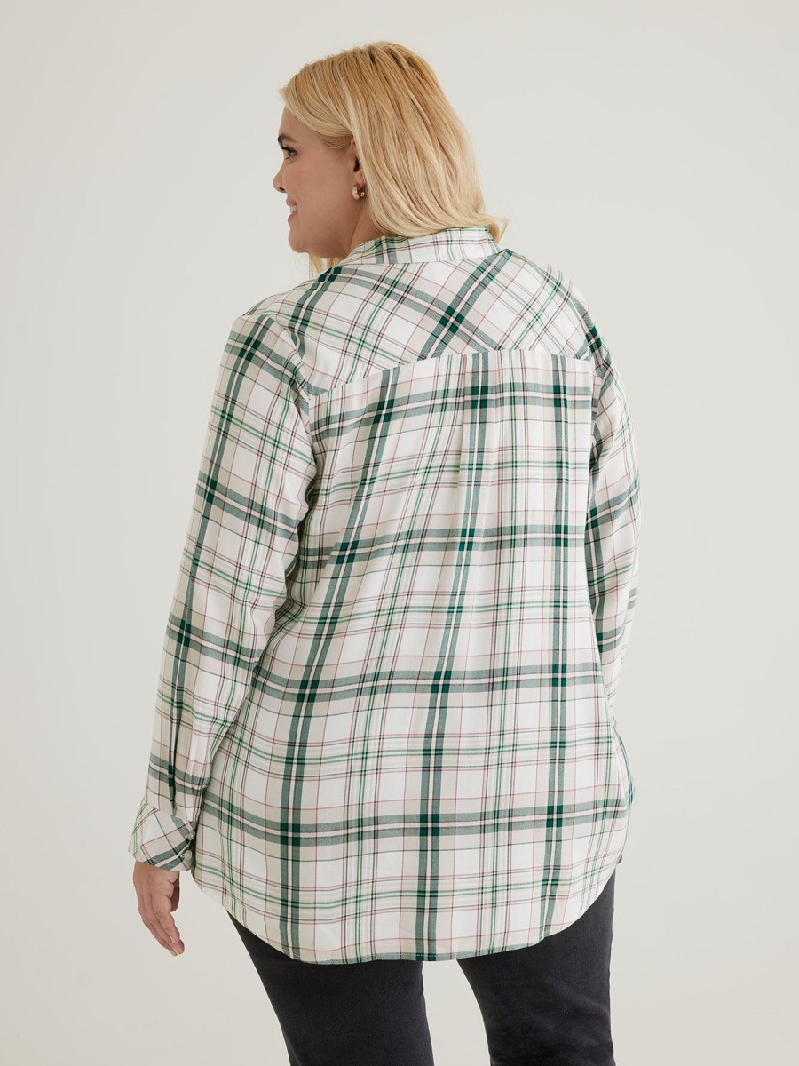 Clothing Penningtons | Twill Plaid Popover Shirt