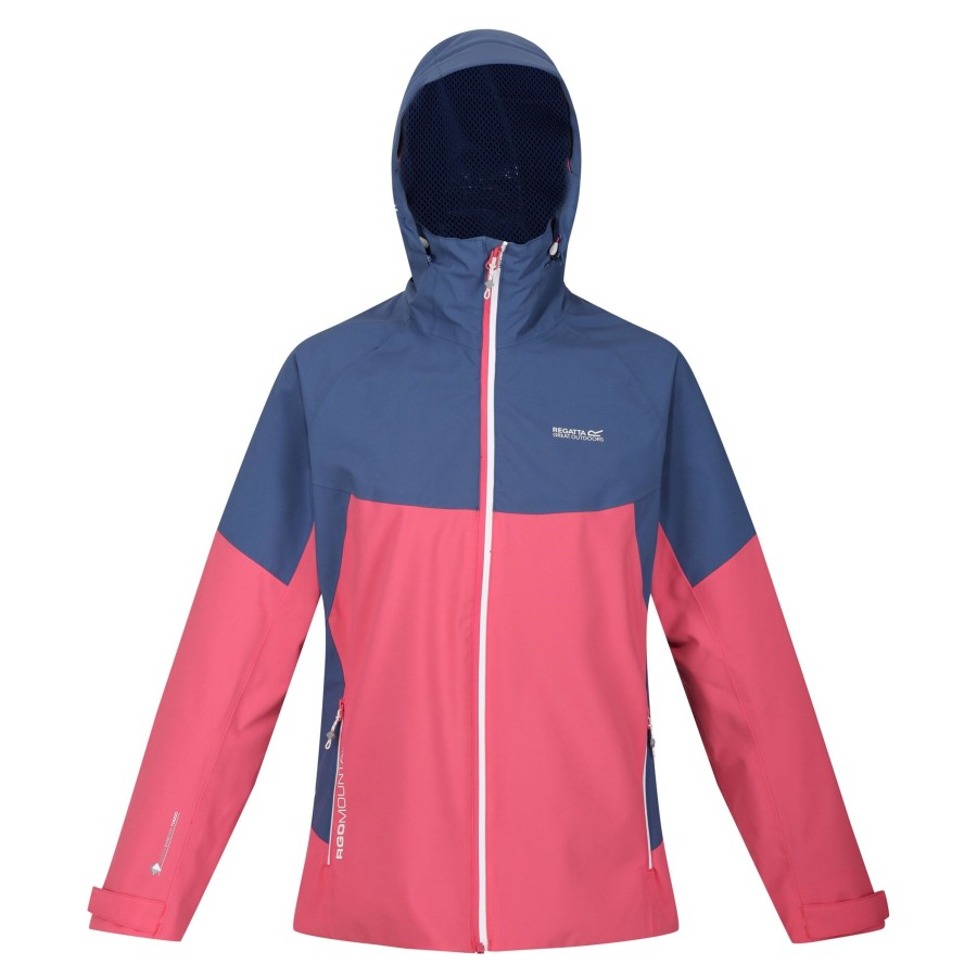 Clothing Penningtons | Regatta - Womens/Ladies Bosfield Colour Block Waterproof Jacket - Penningtons