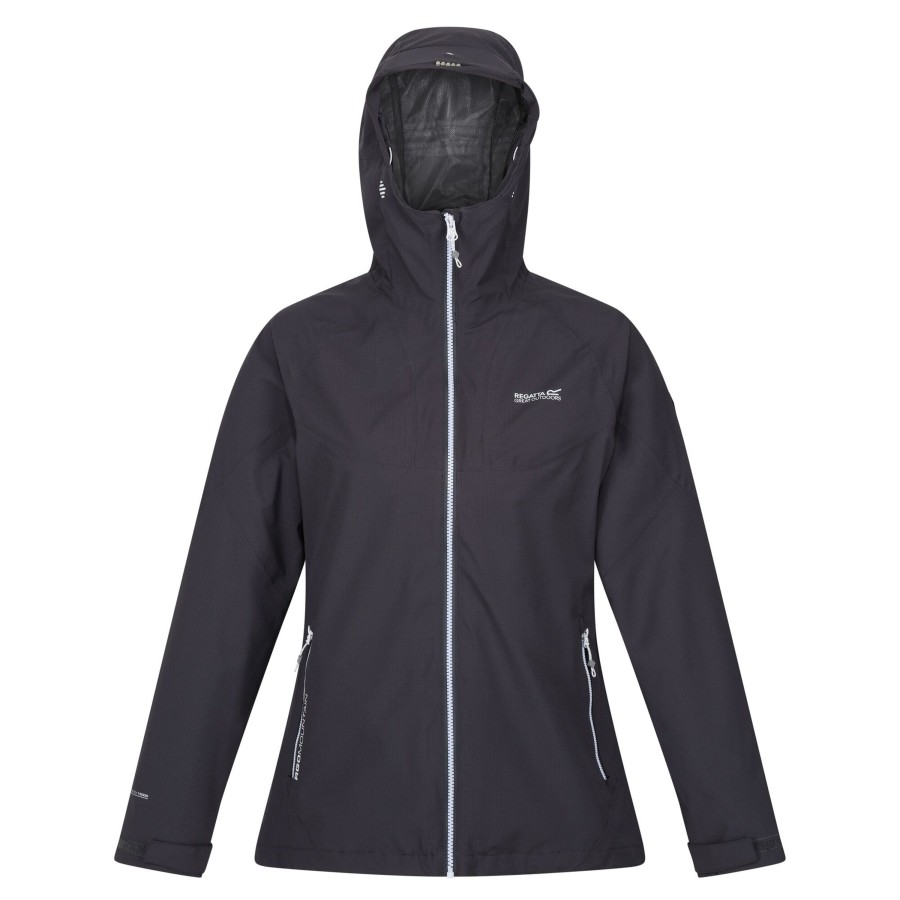 Clothing Penningtons | Regatta - Womens/Ladies Raddick Logo Waterproof Jacket - Penningtons