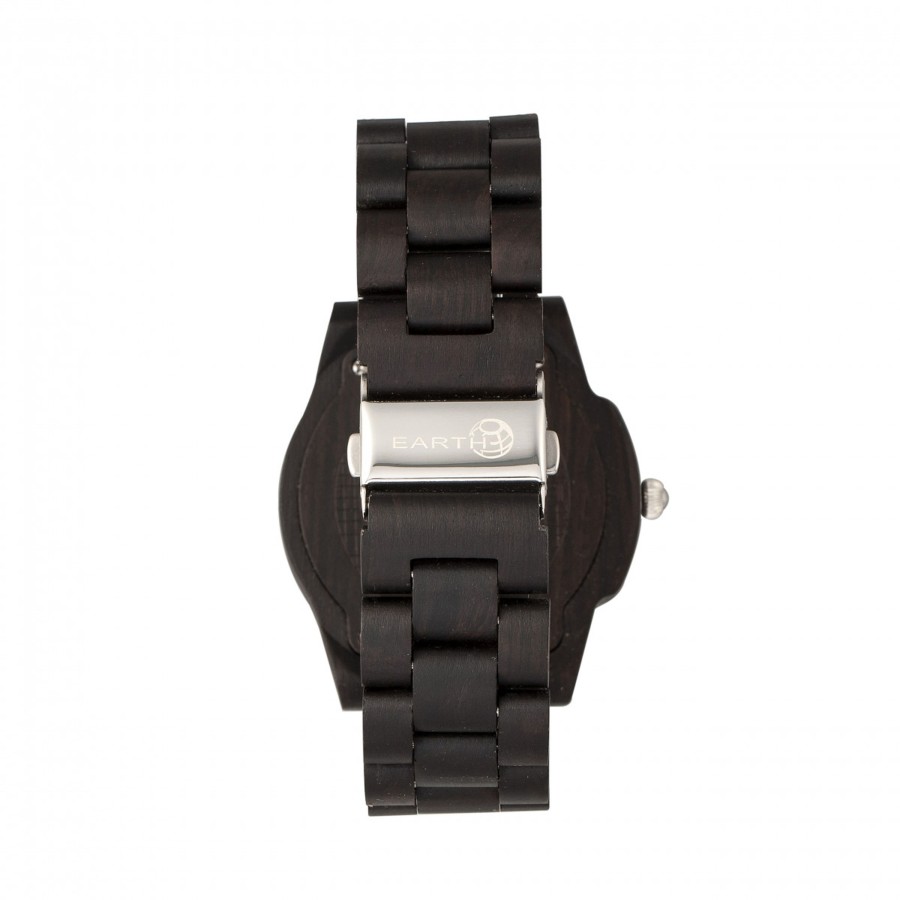 Accessories Penningtons | Earth Wood - Heartwood Bracelet Watch W/Date - Dark Brown - Penningtons