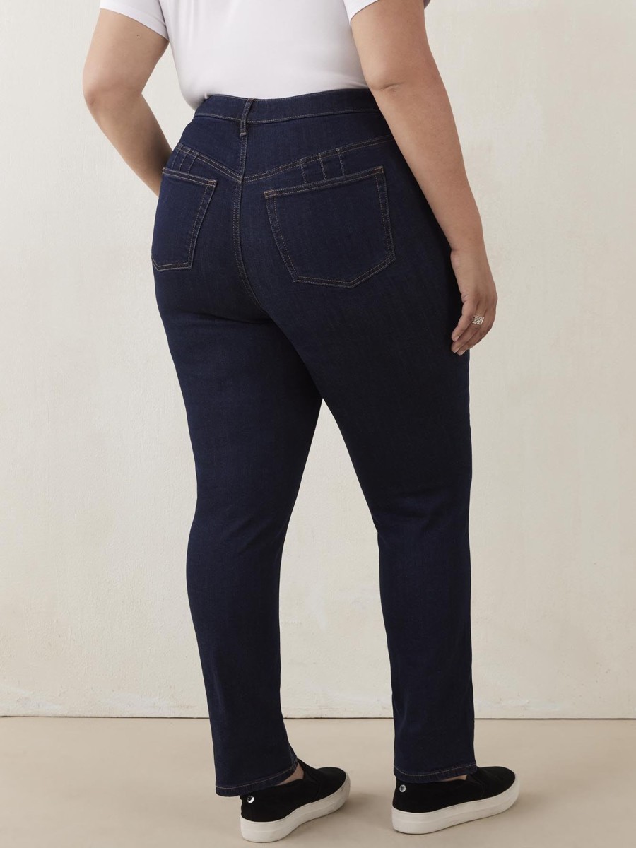 Clothing Penningtons | Responsible, Tall Curvy Fit, Straight Leg Denim - D/C Jeans