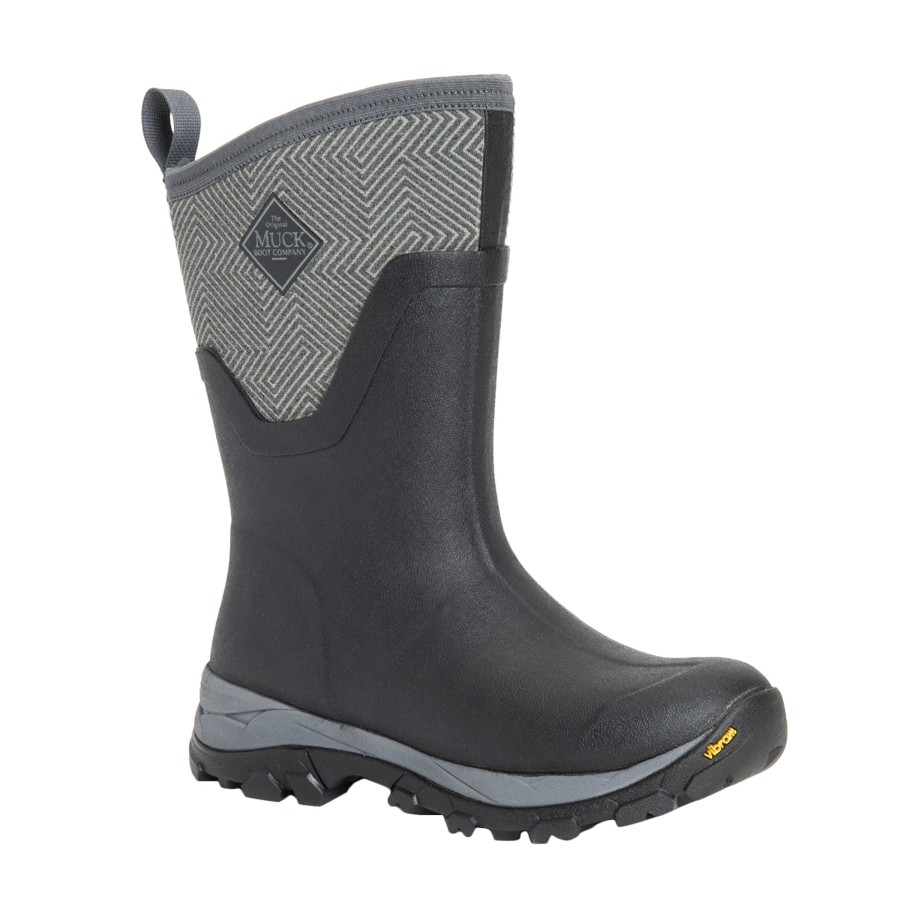 Shoes Penningtons | Muck Boots - Womens/Ladies Arctic Ice Vibram Geometric Galoshes - Penningtons