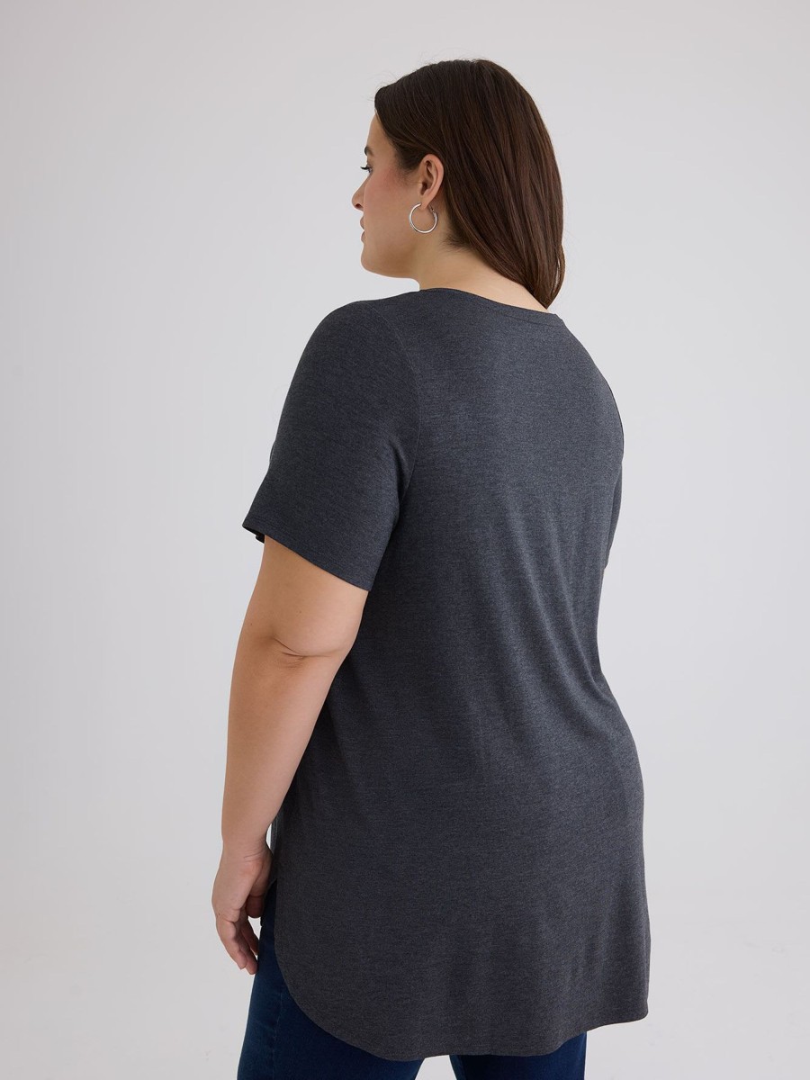 Clothing Penningtons | Modern-Fit V-Neck Tunic - Penn. Essentials